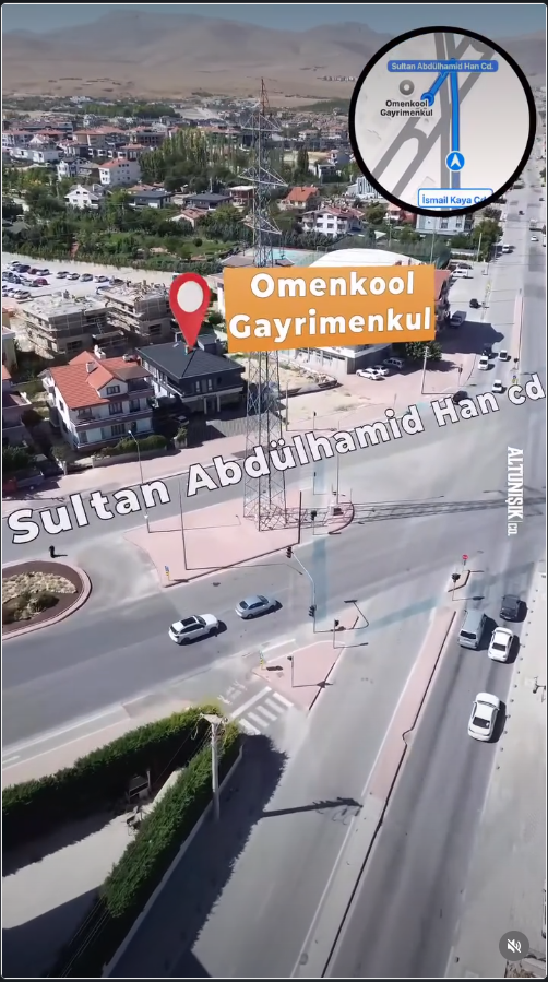 Omenkool Gayrimenkul - Harita & Konum Çekimi
